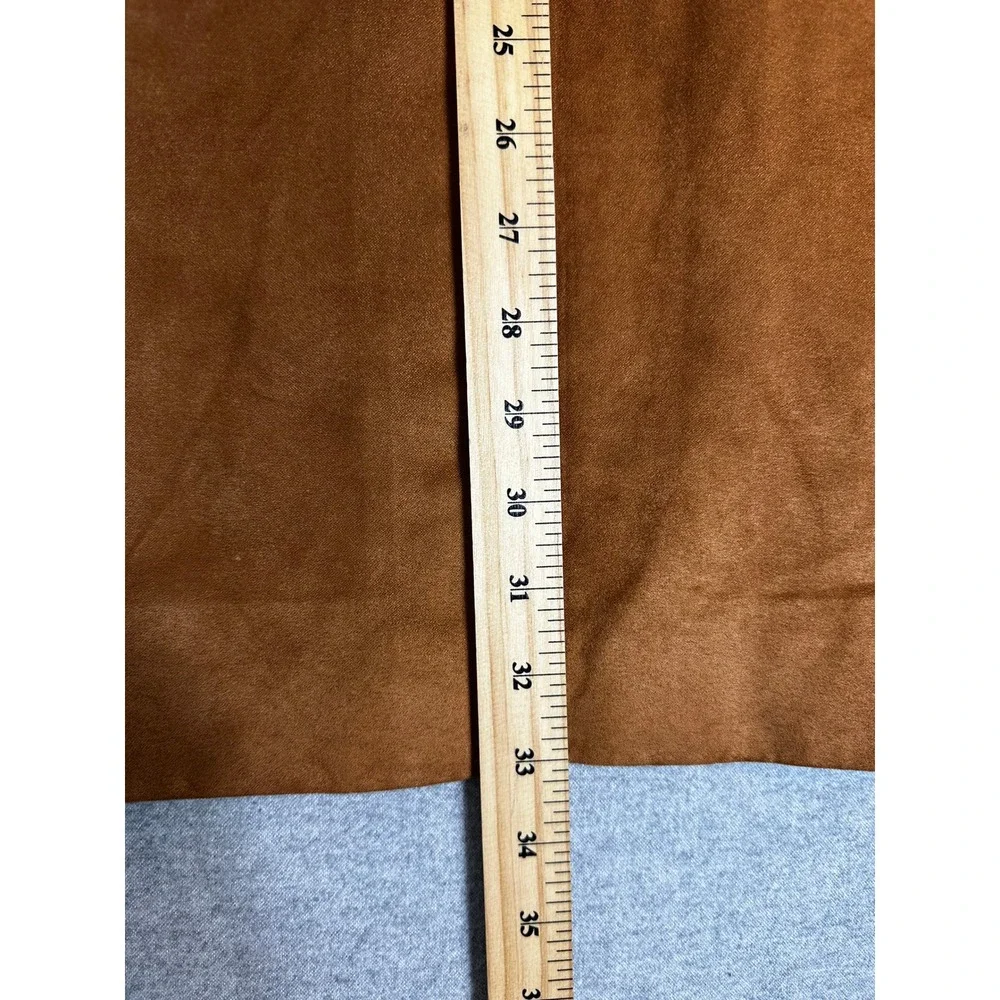 KS Signature Blazer Mens 62 Big Camel Brown Faux Suede Sport Coat 63-0754-0